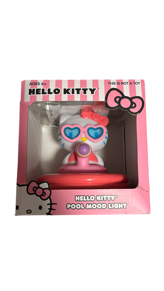 NEW IN BOX Hello Kitty Pool Mood Light by Ukonic Sanrio Battery Powered Summer