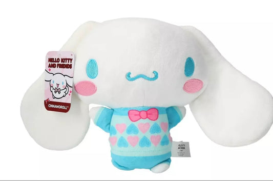 Hello Kitty Plush Toy Valentine's Day 8 inch Cinnamoroll by Sanrio NWT